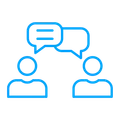 Icon representing communication